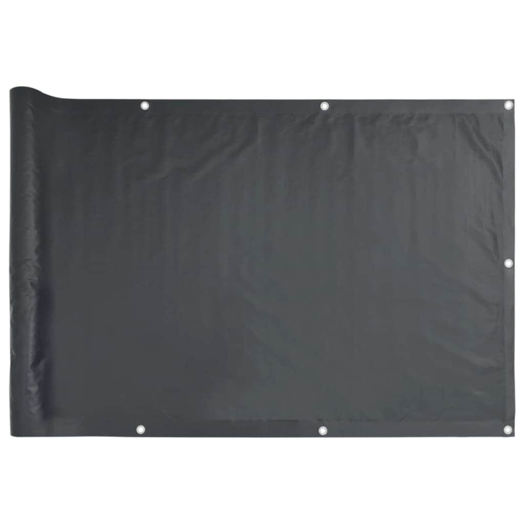 Balcony Screen Oxford Fabric Anthracite - Simple deals