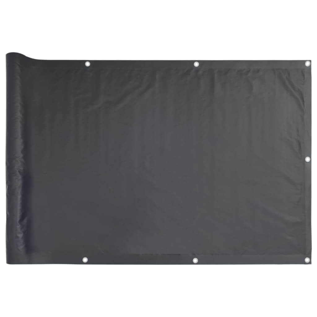 Balcony Screen Oxford Fabric, Anthracite - Simple deals