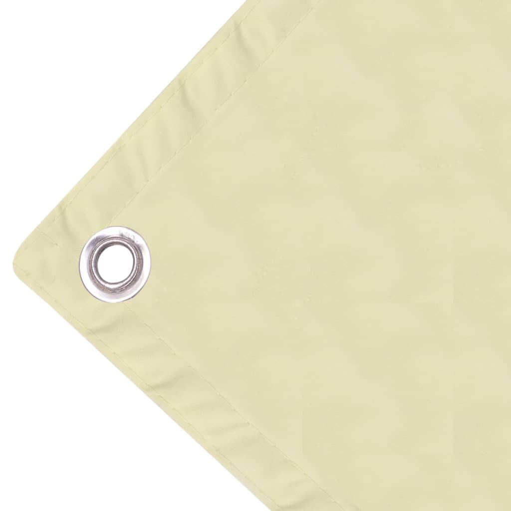 Balcony Screen Oxford Fabric - Cream - Simple deals
