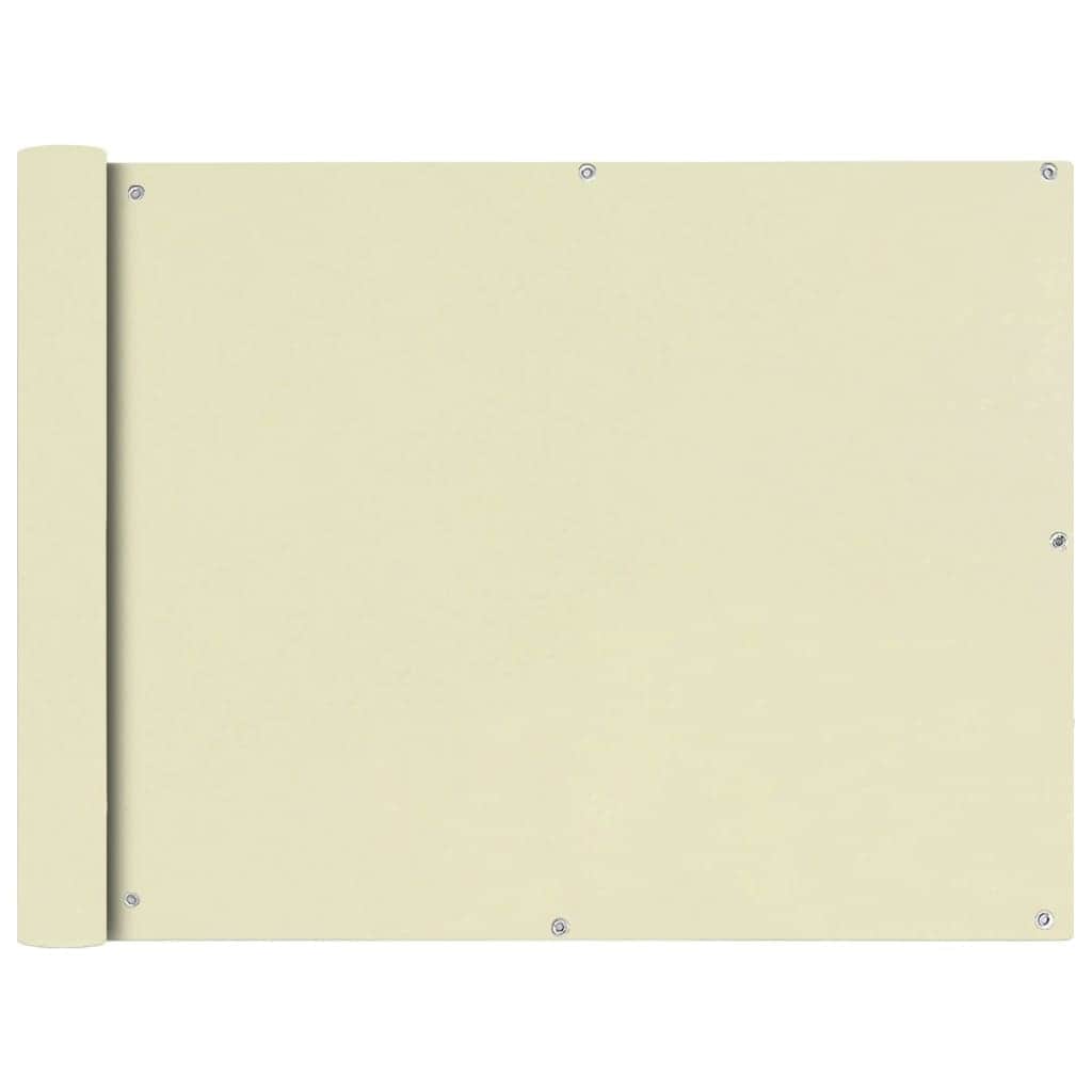 Balcony Screen Oxford Fabric / Cream - Simple deals
