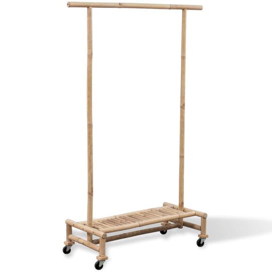 Bamboo Clothes Rack - Closet Organisers & Garment Racks