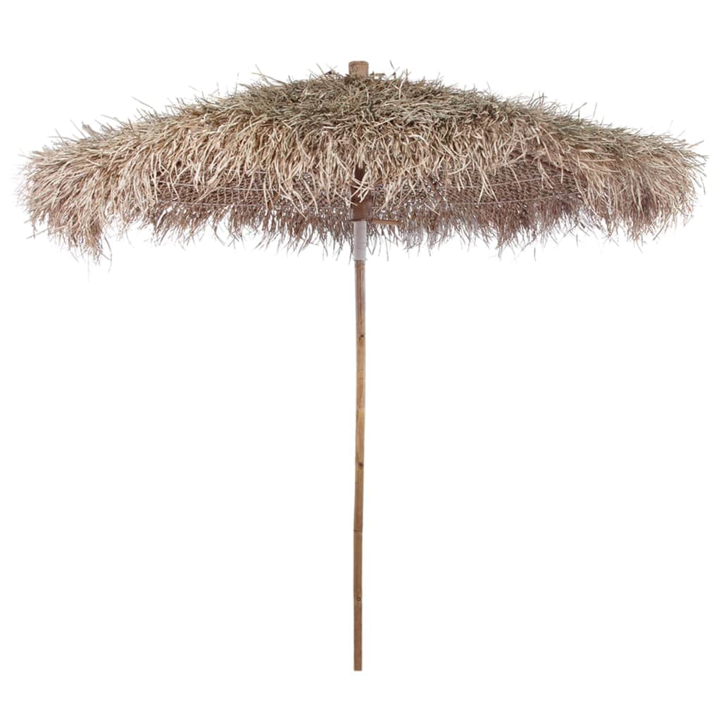 Bamboo Parasol with Banana Leaf Roof 210 cm - Simple deals