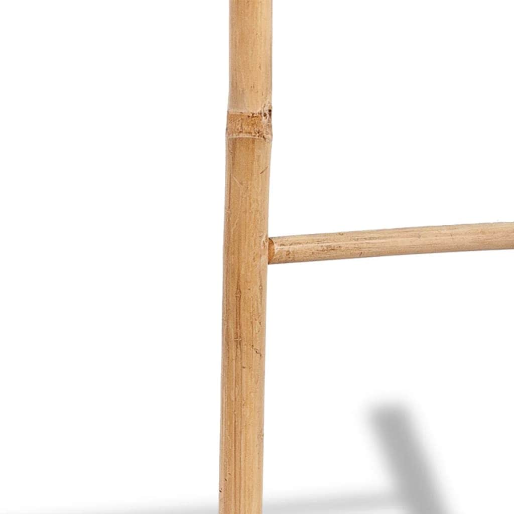 Bamboo Towel Ladder with 6 Rungs - Simple deals