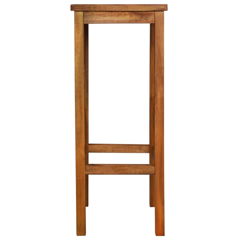 Bar Chairs 2 pcs Solid Acacia Wood - Simple deals