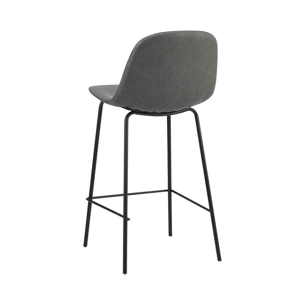 Bar Stools Kitchen Dining Chair PU Leather