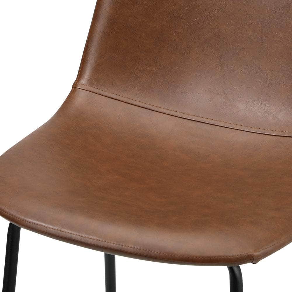 Bar Stools Kitchen Dining Chair PU Leather