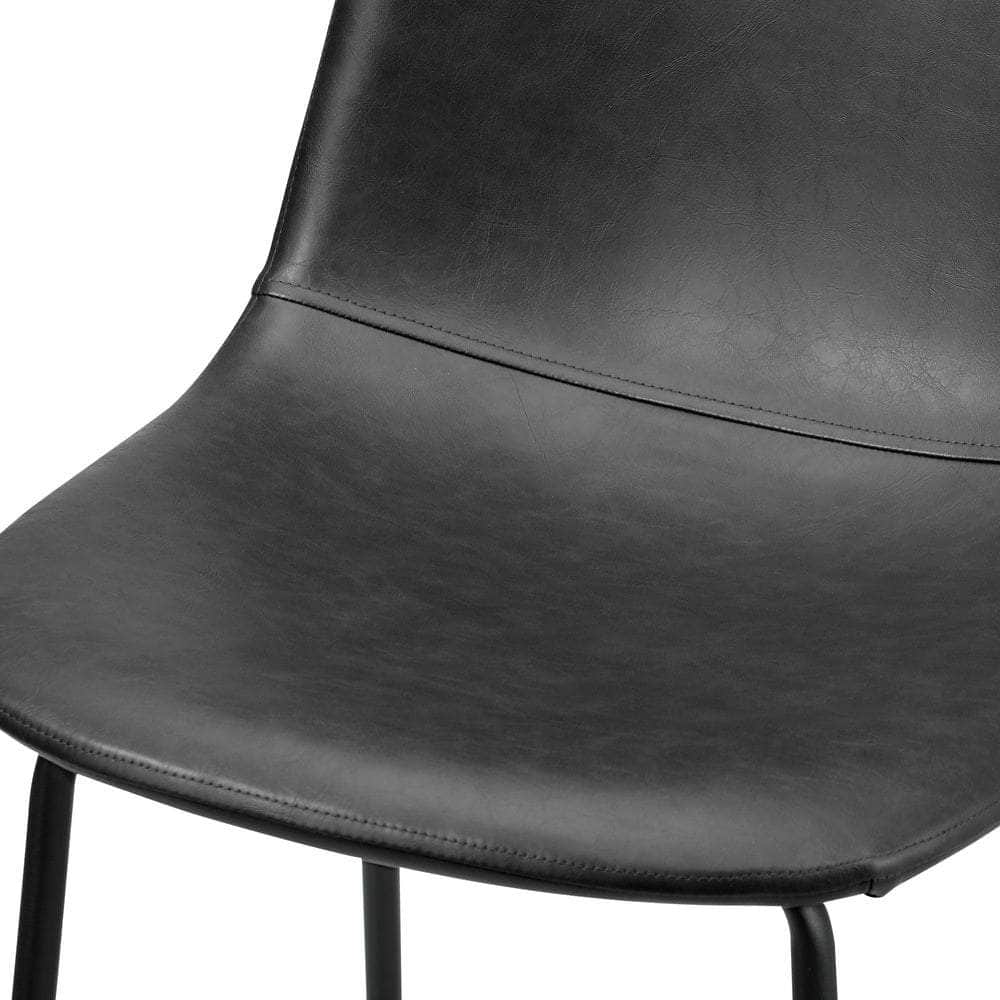 Bar Stools Kitchen Dining Chair PU Leather