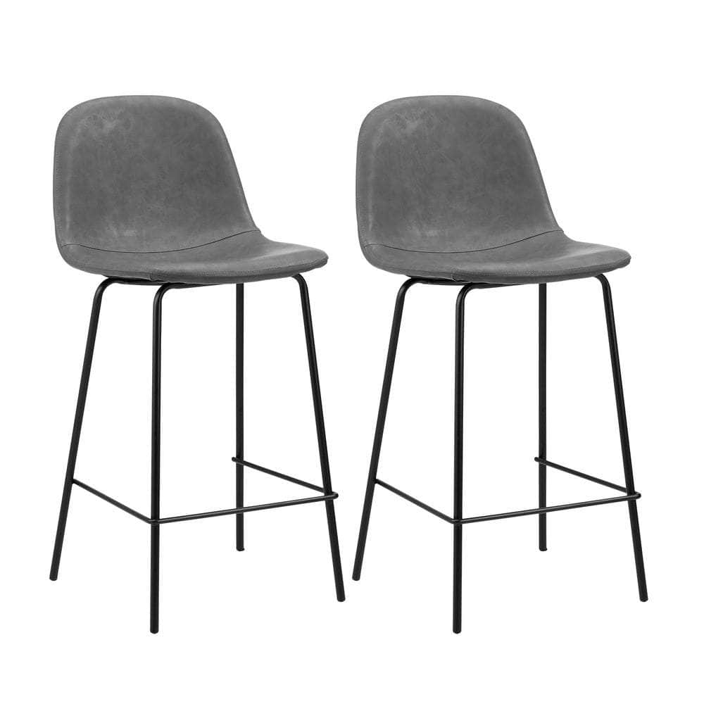 Bar Stools Kitchen Dining Chair PU Leather