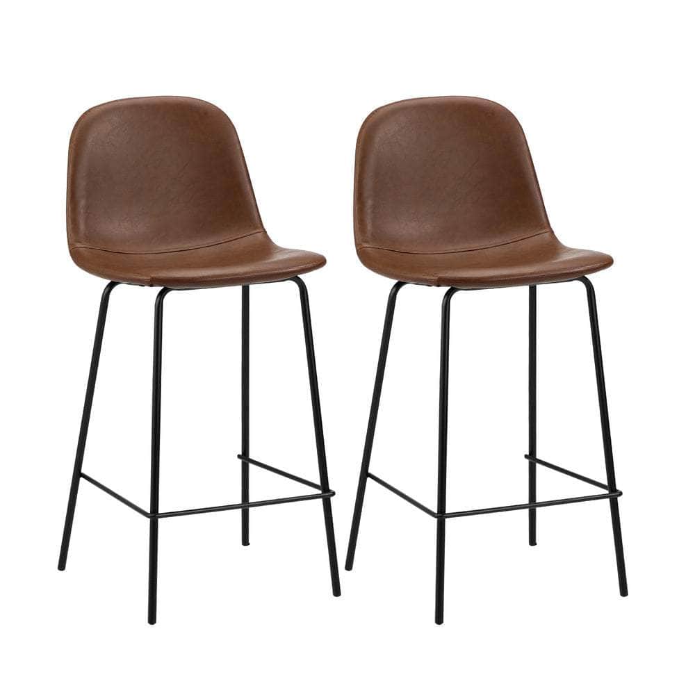 Bar Stools Kitchen Dining Chair PU Leather