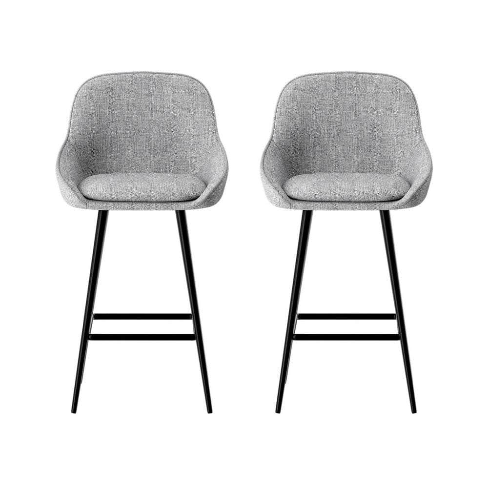 Bar Stools Upholstered Stool Counter Seat Kitchen Dining Chairs