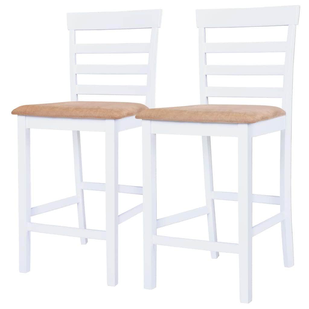 Bar Table and Stool Set 3 Pieces MDF Dark Brown, Kitchen & Dining Furniture Sets