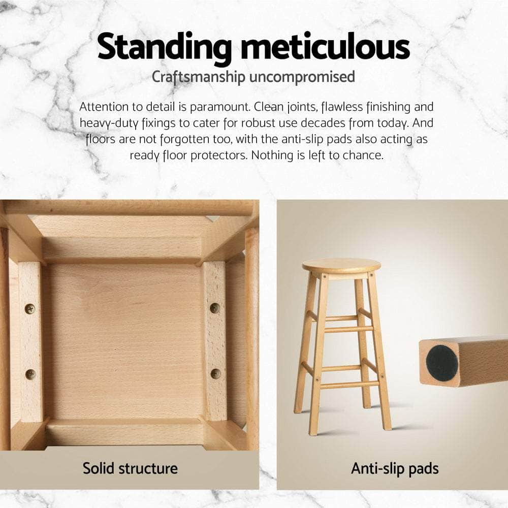 Bar Table and Stools Set Dining Desk Kitchen Chairs Cafe Pub