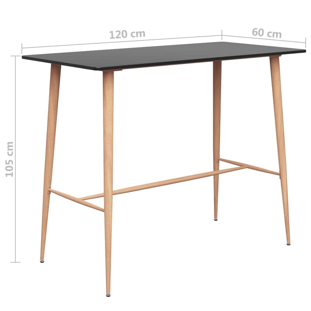 Bar Table Black | Black colour