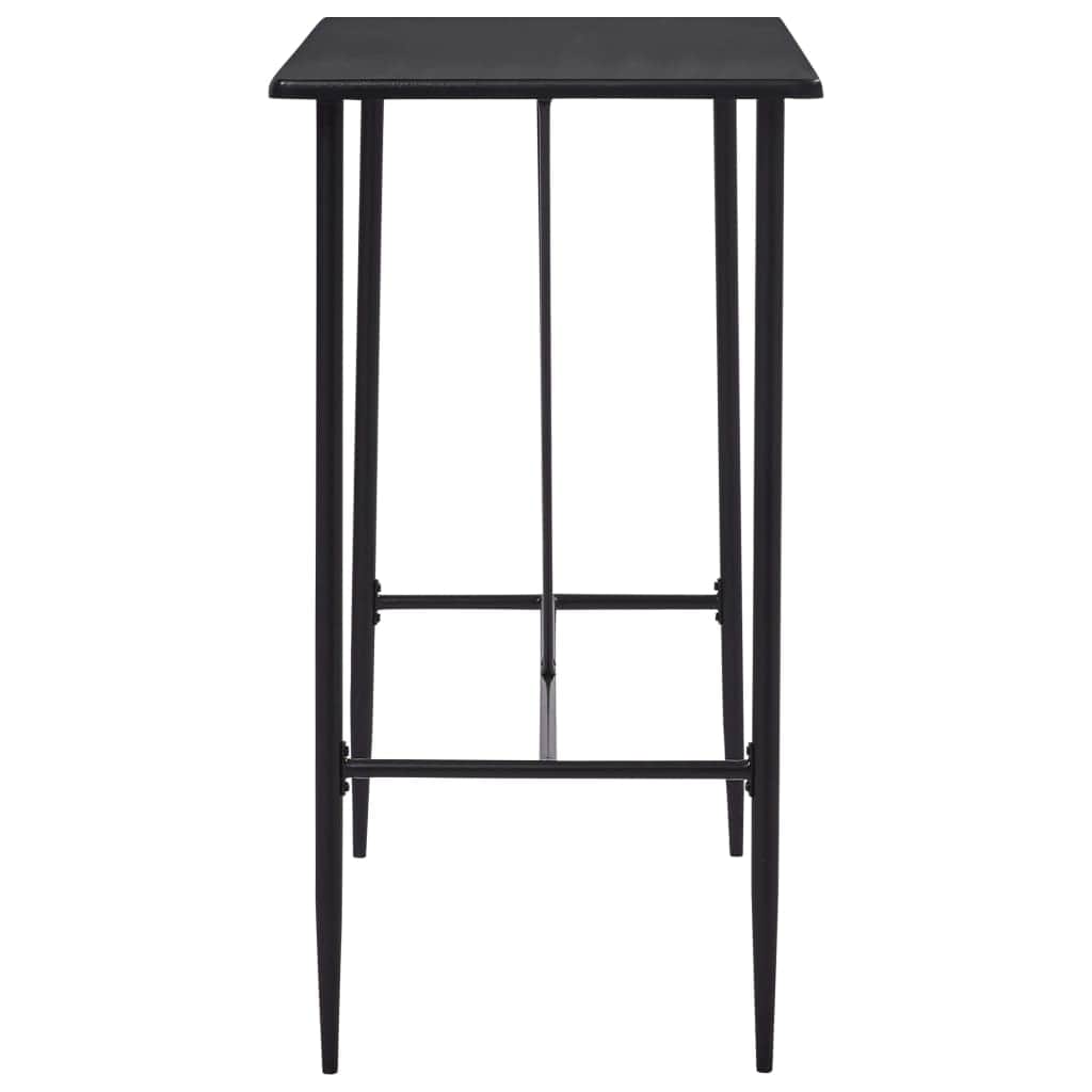 Bar Table Black MDF - Simple deals