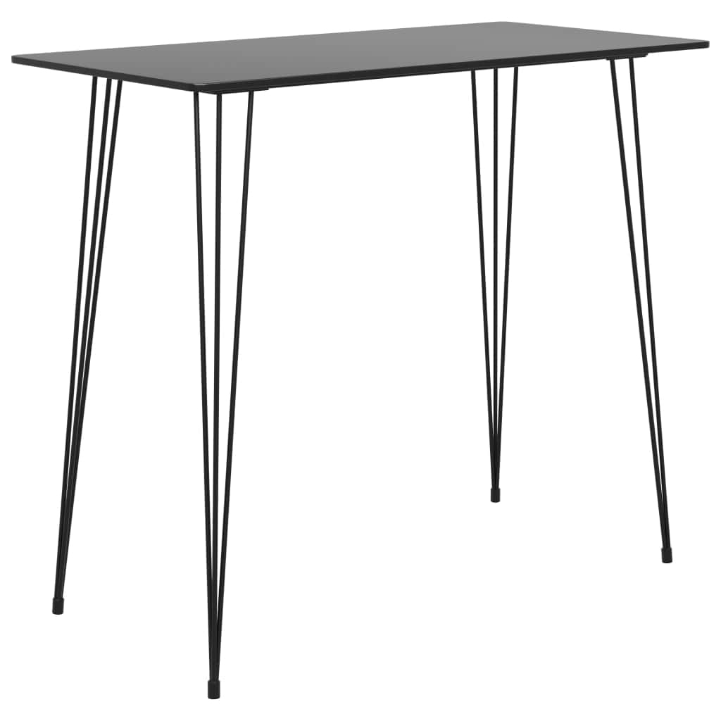 Bar Table Black Metal - Kitchen & Dining Room Tables