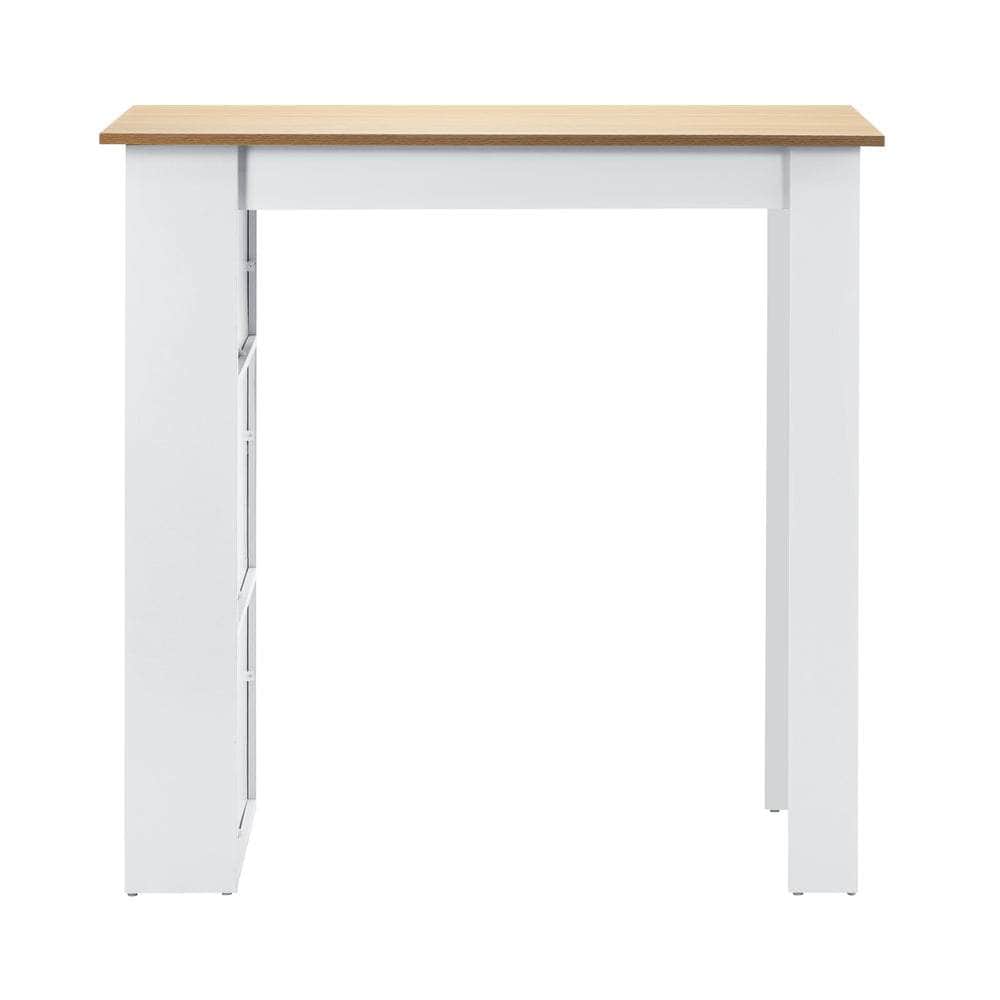 Bar Table Dining Storage Shelf Wine Rack