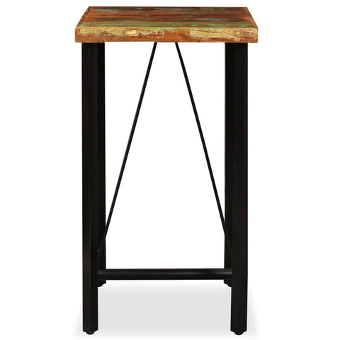 Bar Table Handmade Solid Reclaimed Wood