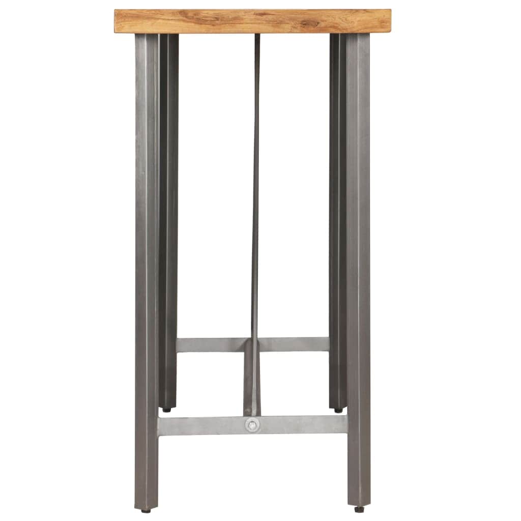 Bar Table Industrial look Solid Reclaimed Teak