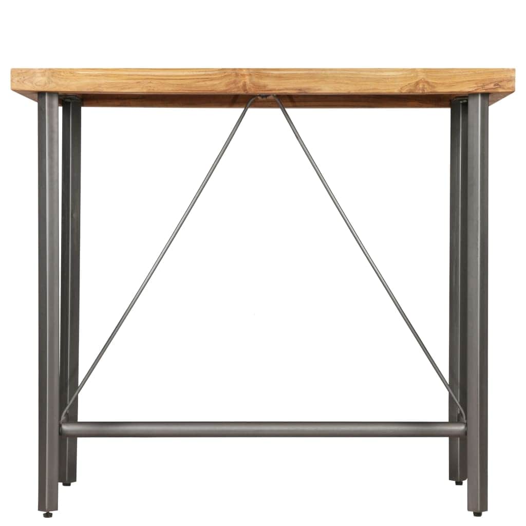 Bar Table Industrial look Solid Reclaimed Teak