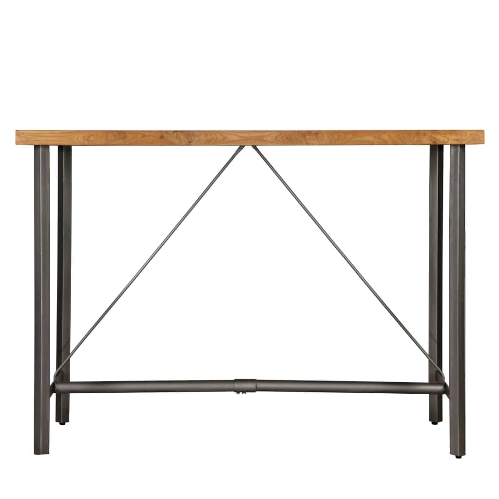 Bar Table Kitchen Solid Reclaimed Teak