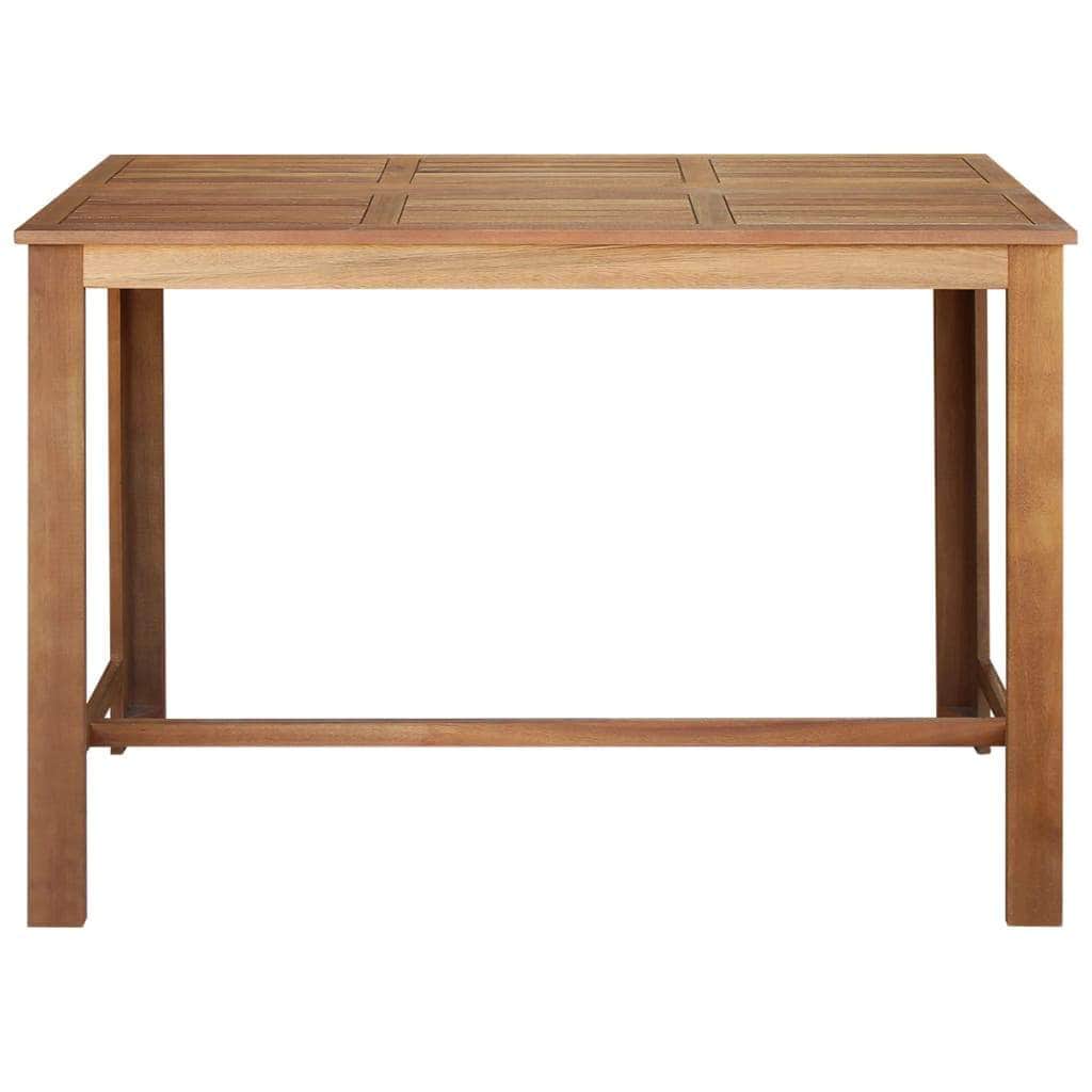 Bar Table Solid Acacia Wood