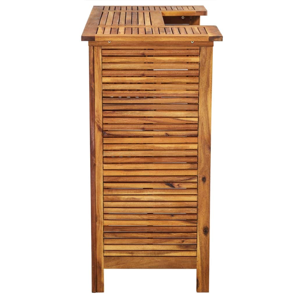 Bar Table Solid Acacia Wood - Simple deals