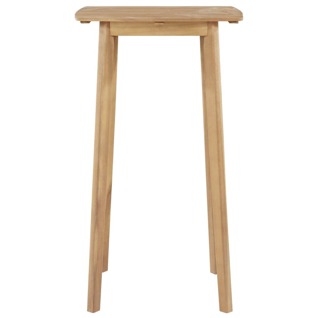 Bar Table Solid Acacia Wood -Brown