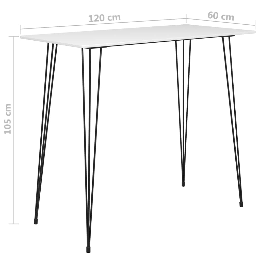 Bar Table White