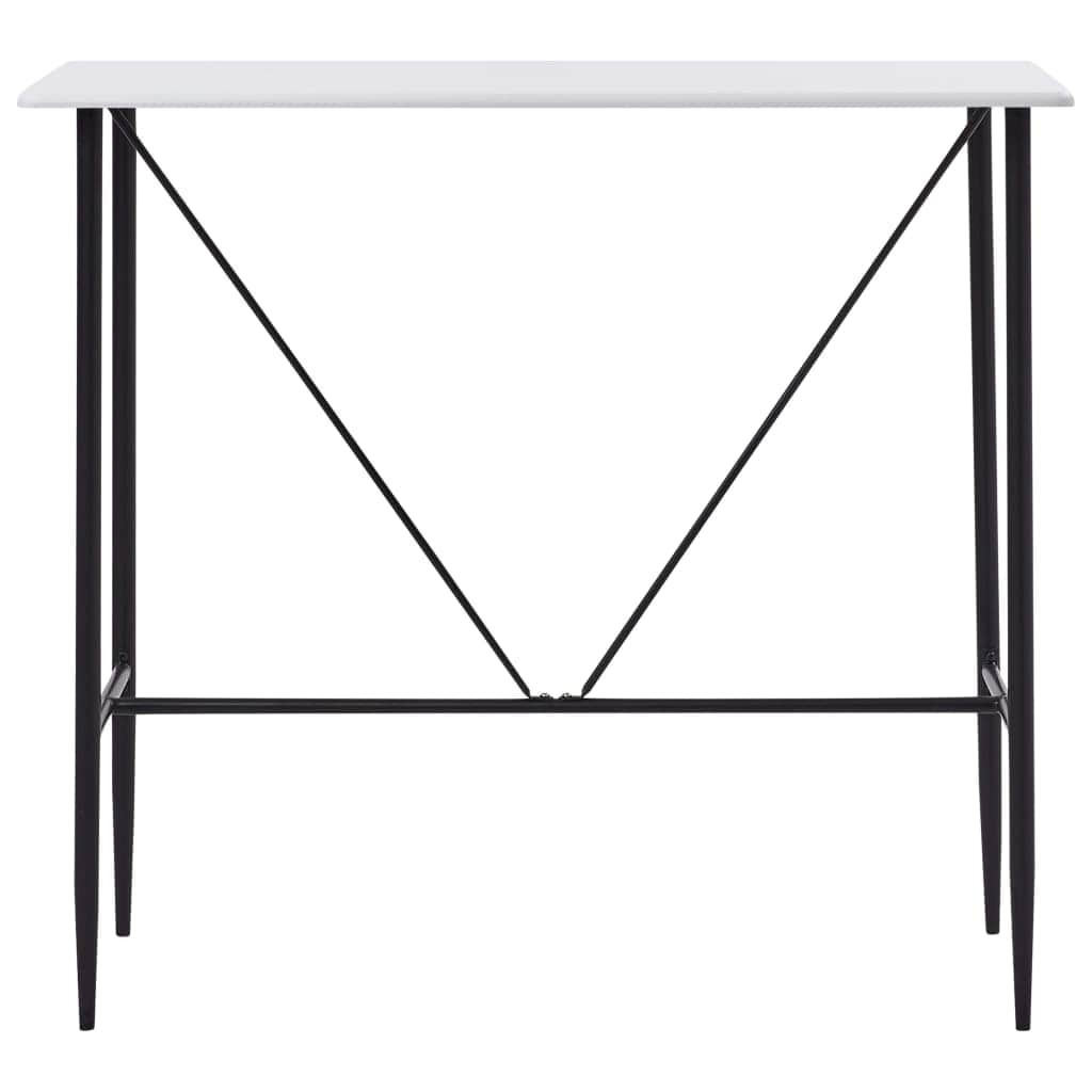 Bar Table White  MDF