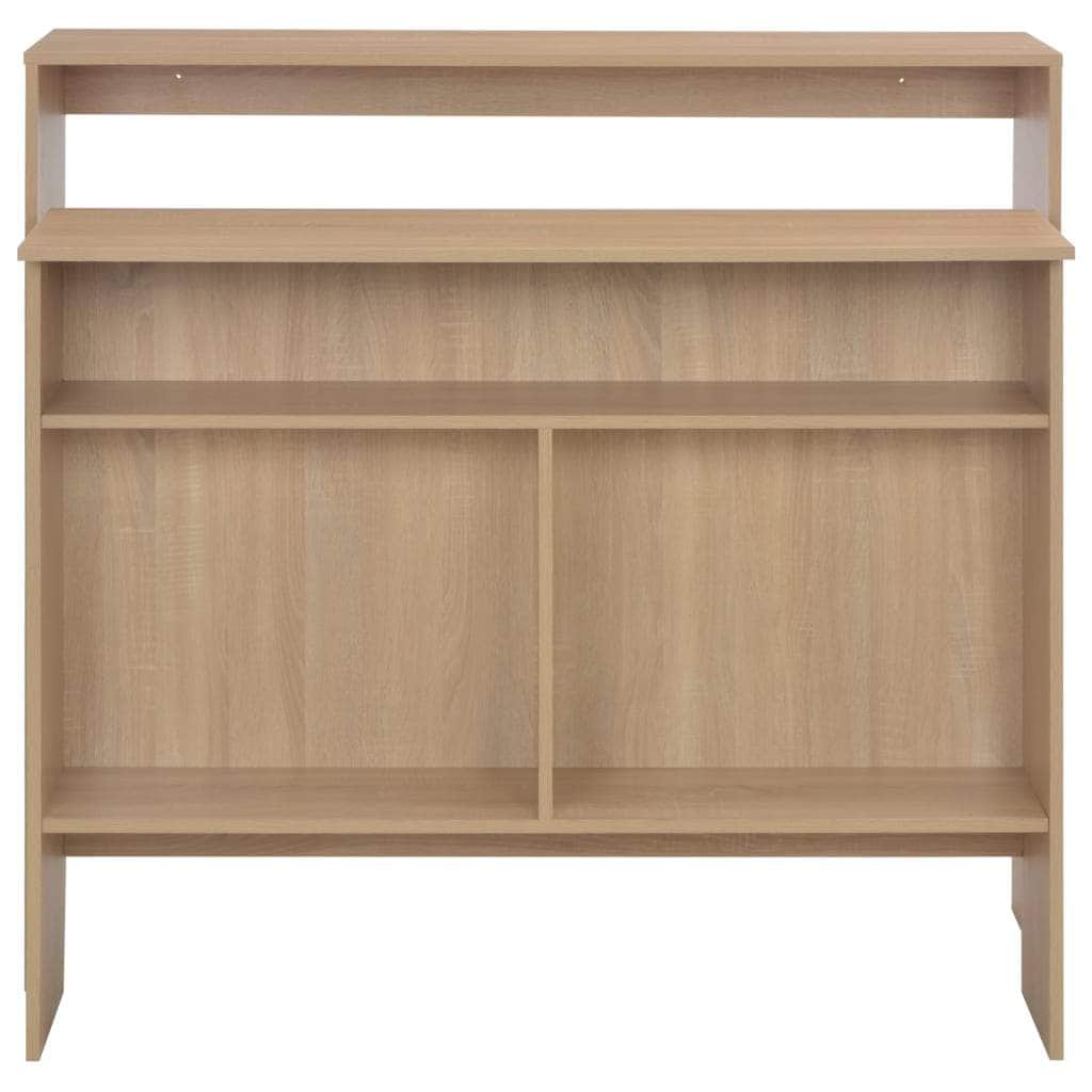 Bar Table with 2 Table Tops Oak