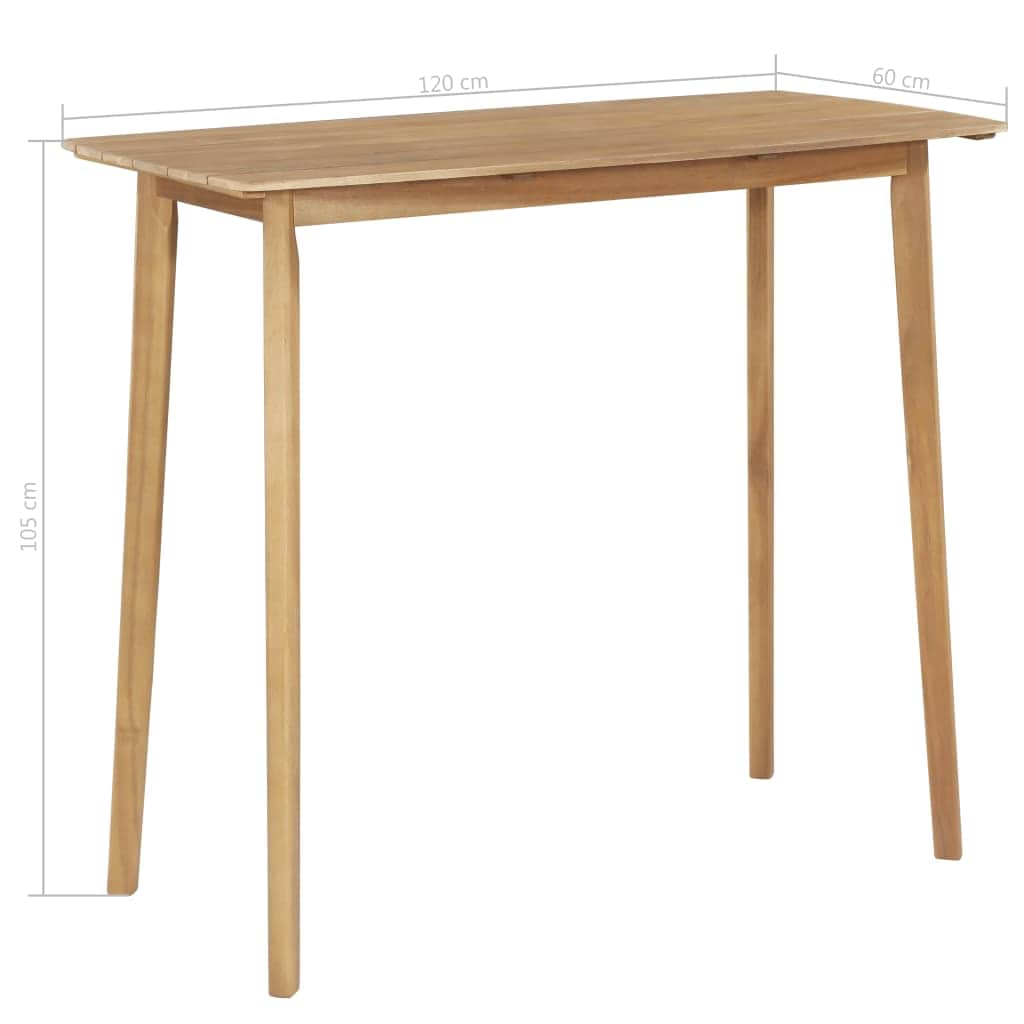 Bar Table Wood