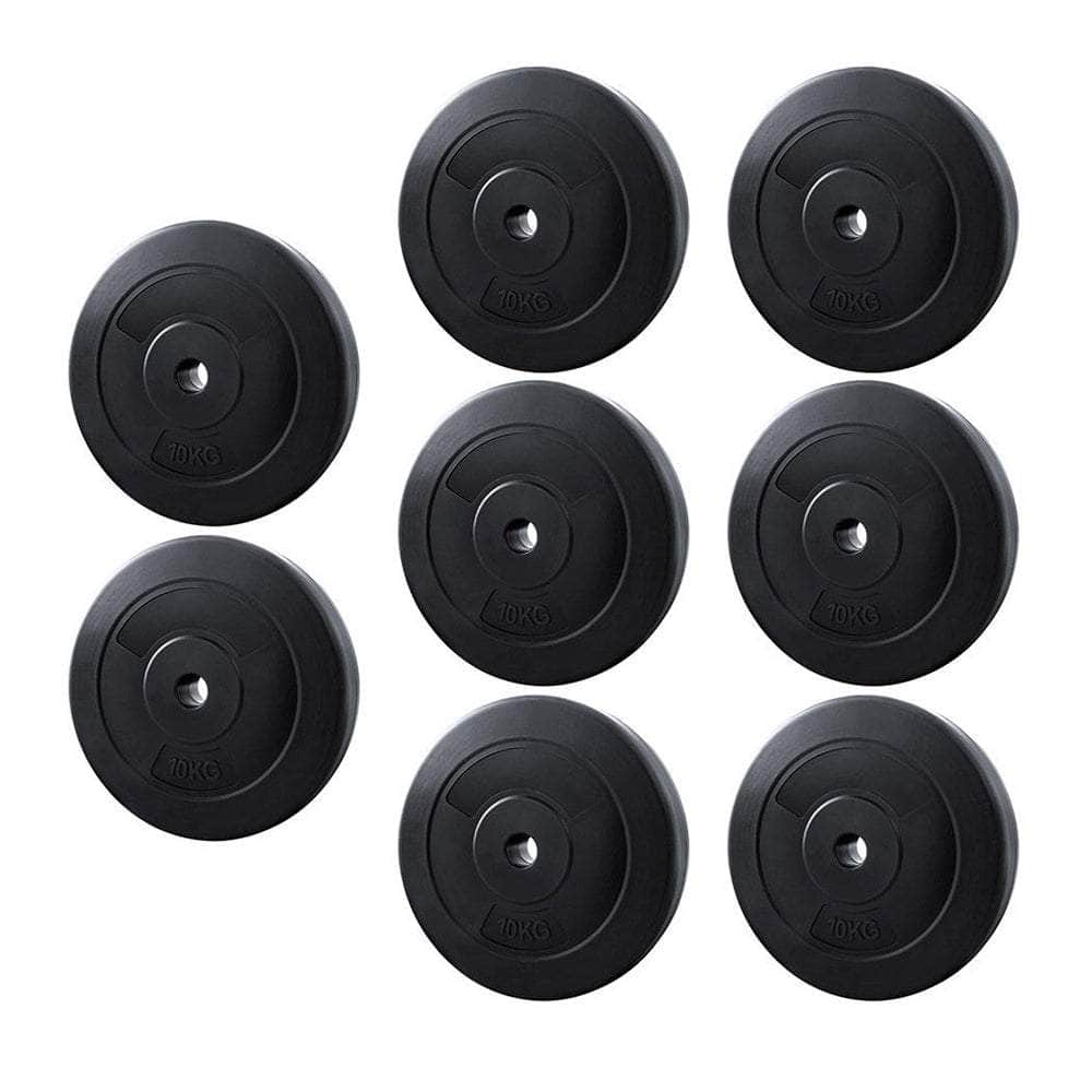 Barbell Weight Plates Standard Home Gym Press Fitness Exercise