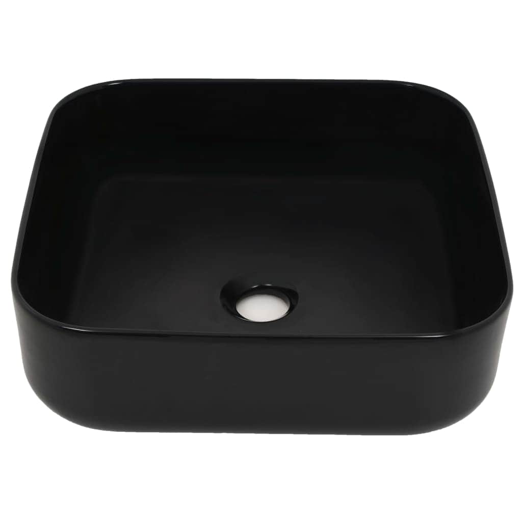 Basin Ceramic Square "Black"
