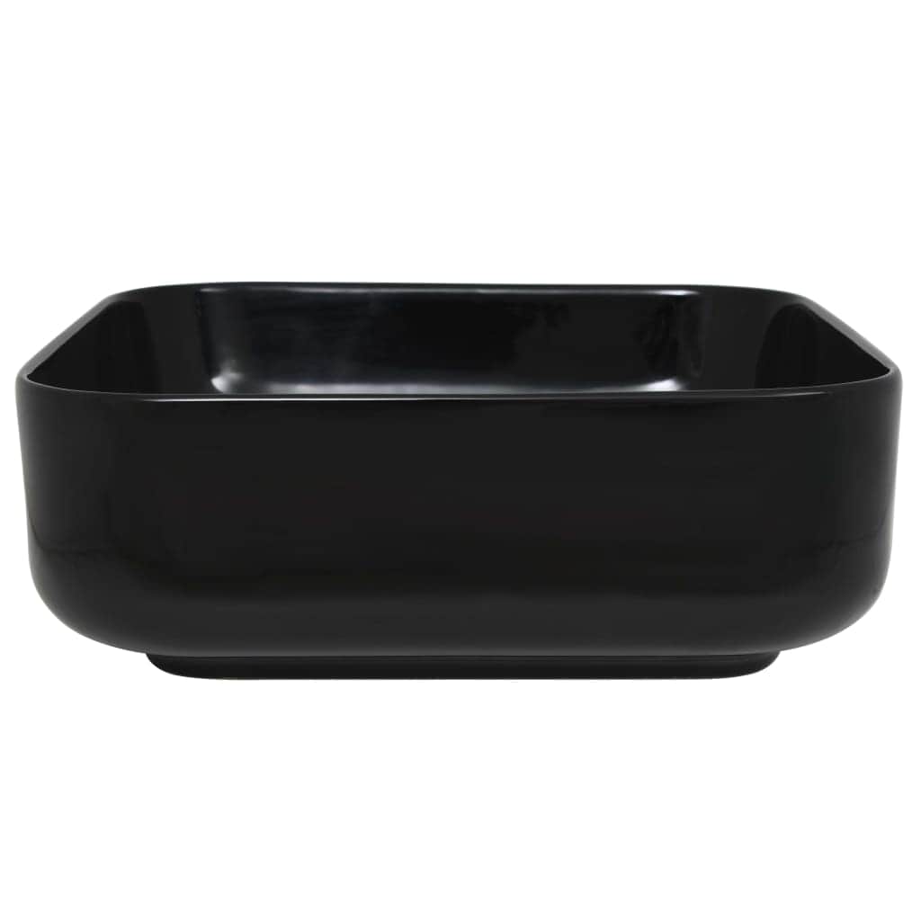 Basin Ceramic Square "Black"