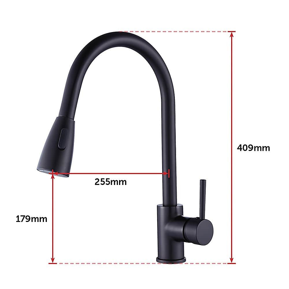 Basin Mixer Pull-Down Tap Faucet -Kitchen Bathroom Sink