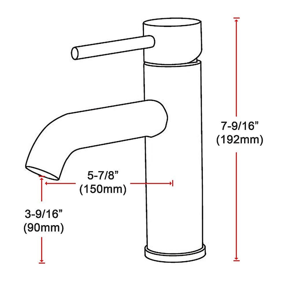 Basin Mixer Tap Faucet -Kitchen Bathroom Sink