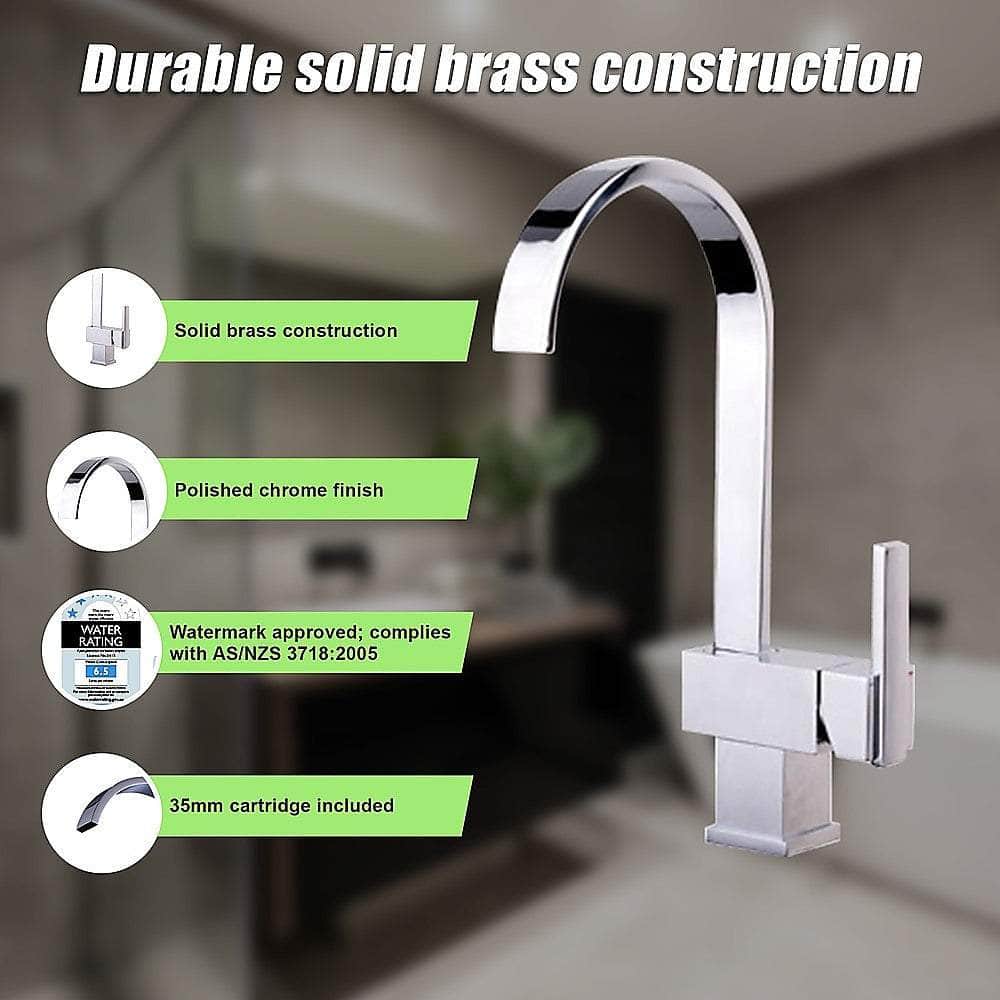 Basin Mixer Tap Kitchen Laundry Bathroom Sink