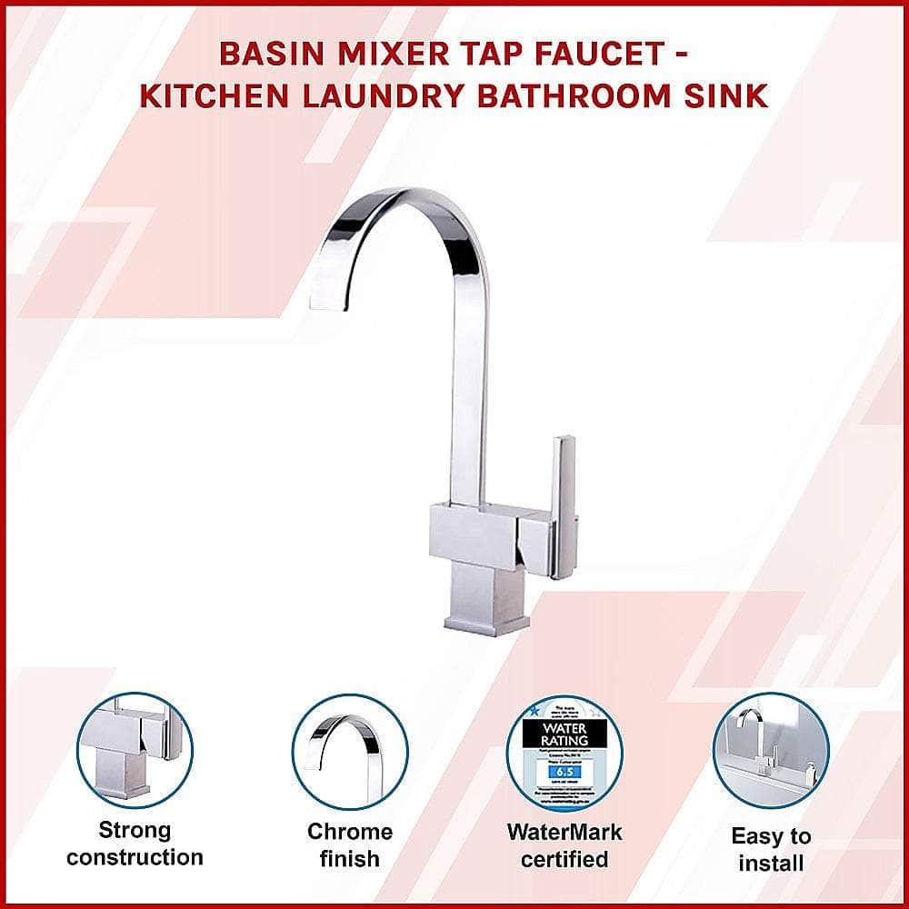 Basin Mixer Tap Kitchen Laundry Bathroom Sink