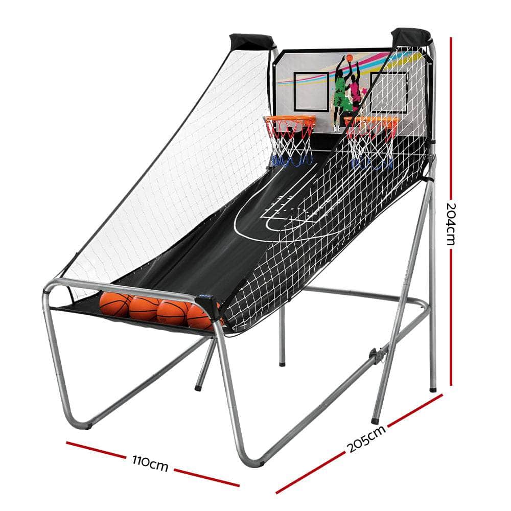 Basketball Arcade Game - Electronic Scorer, 8 Games, Grey