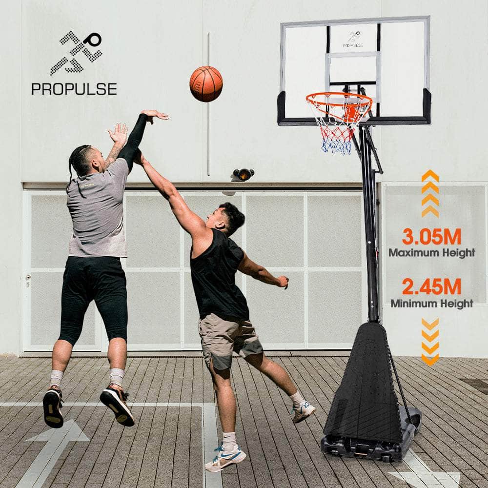 Basketball Hoop Stand 2.45M-3.05M Height Adjustable