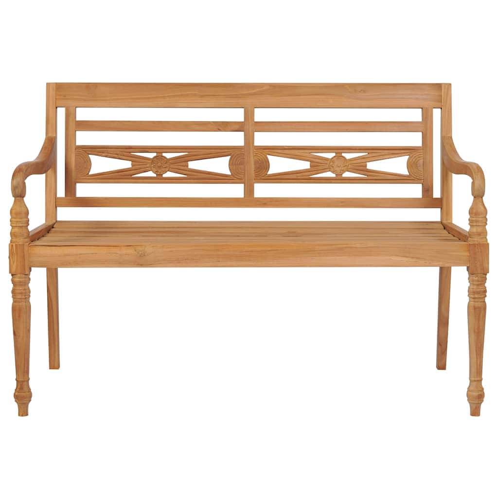 Batavia Bench 120 cm Teak - Simple deals