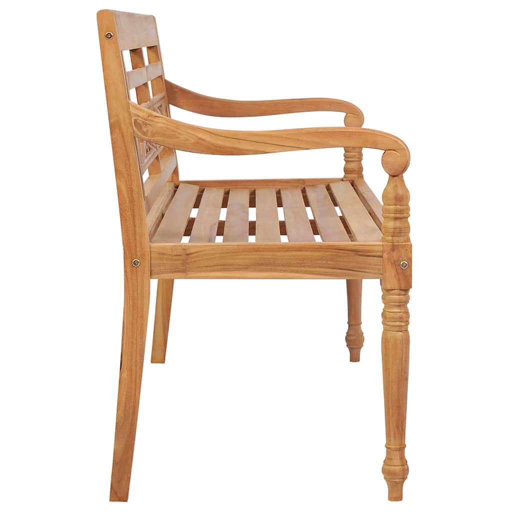 Batavia Bench 120 cm Teak - Simple deals