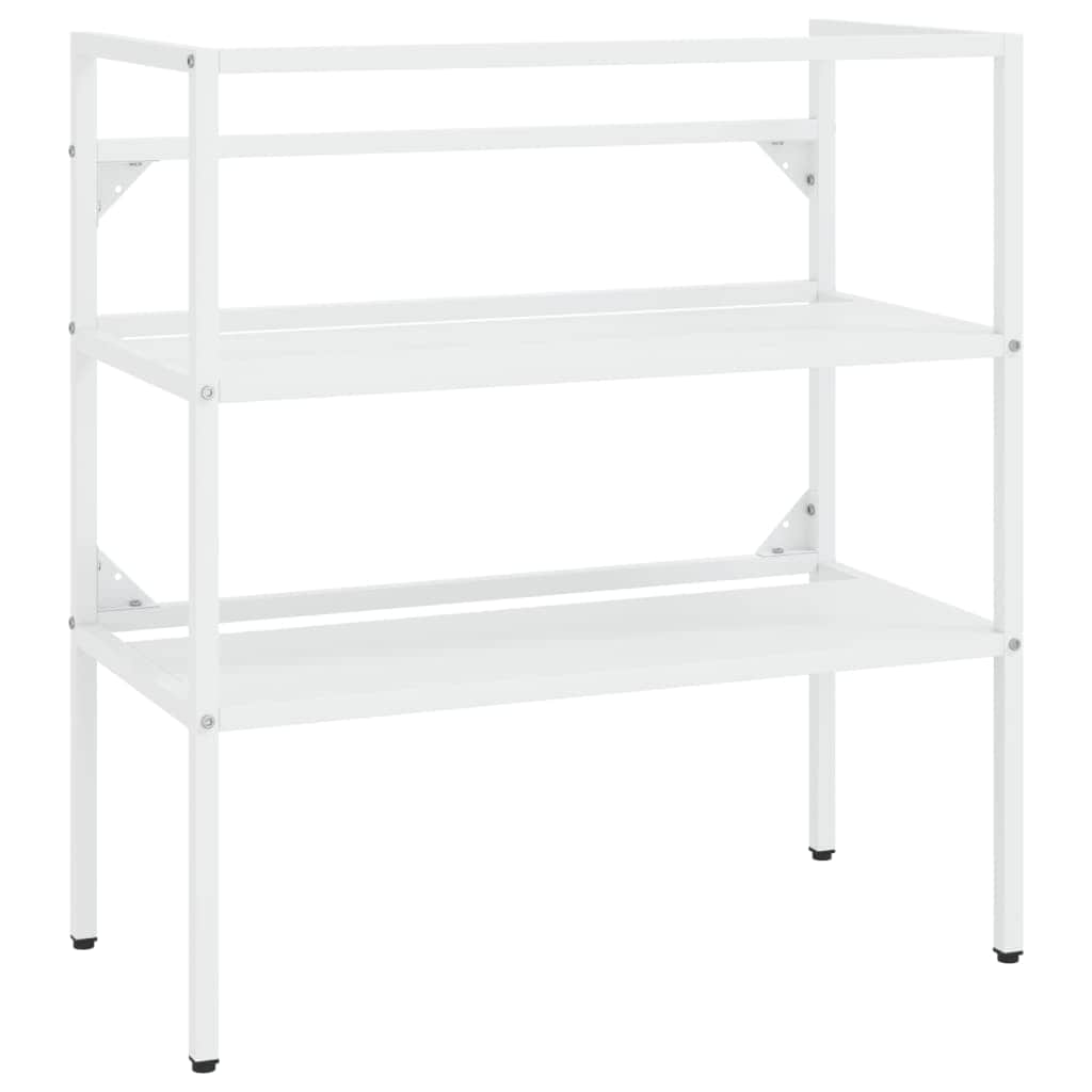 Bathroom Washbasin Frame White Iron