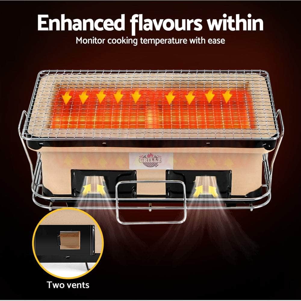 BBQ Grill Tabletop Charcoal Smoker