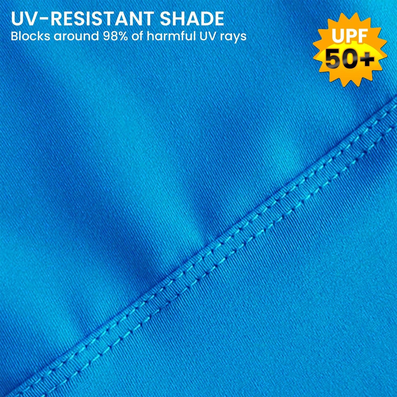 Blue colour - Beach Tent Canopy Sunshade 2m x 2m - Blue - photo 12