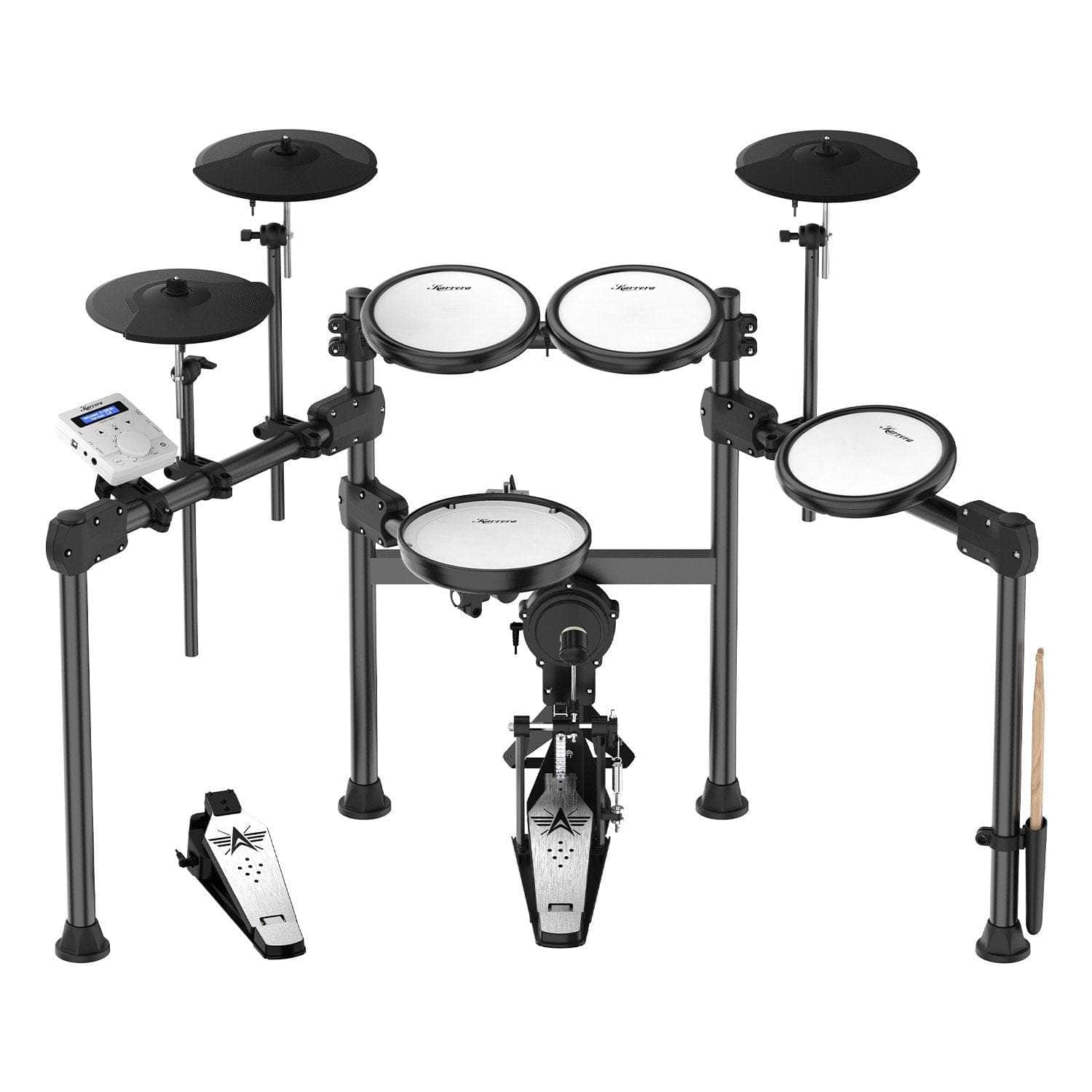 Beat Bliss Karrera X23 9-Piece Electronic Drum Kit