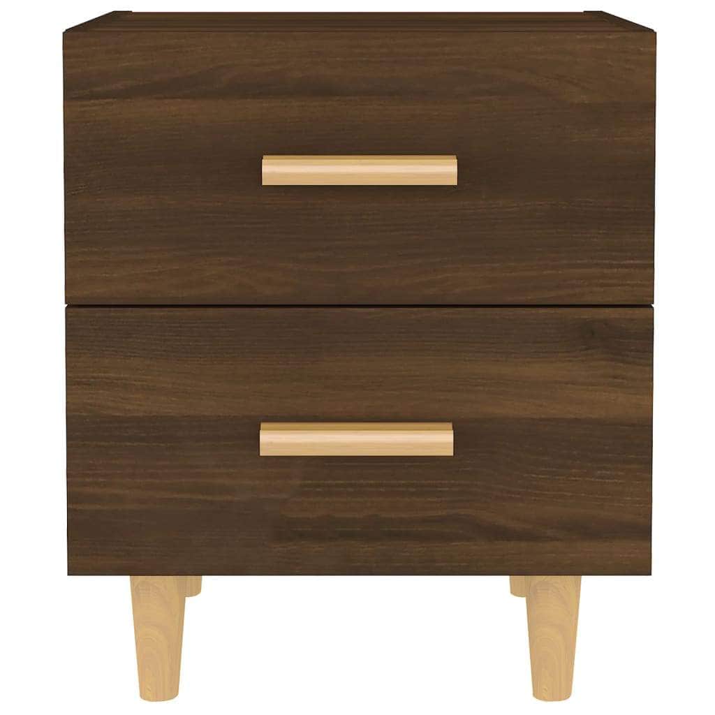 Bed Cabinet Brown Oak