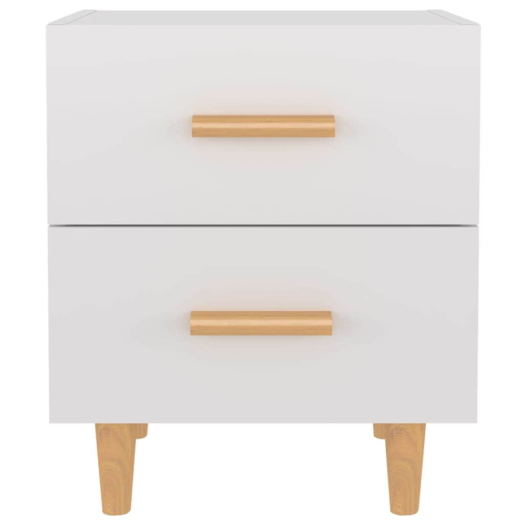 Bed Cabinet High Gloss White