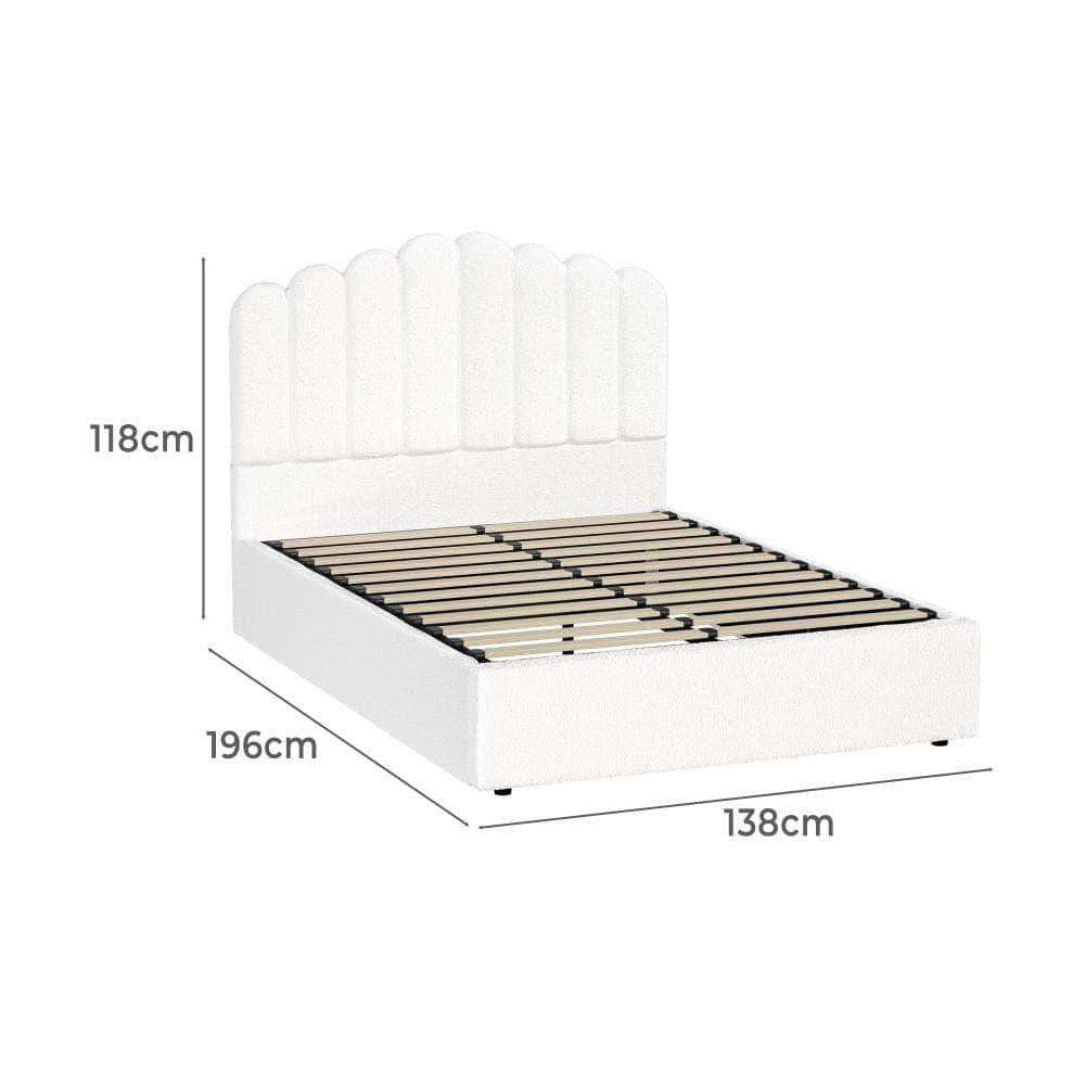 Bed Frame Gas Lift Beds Platform Boucle