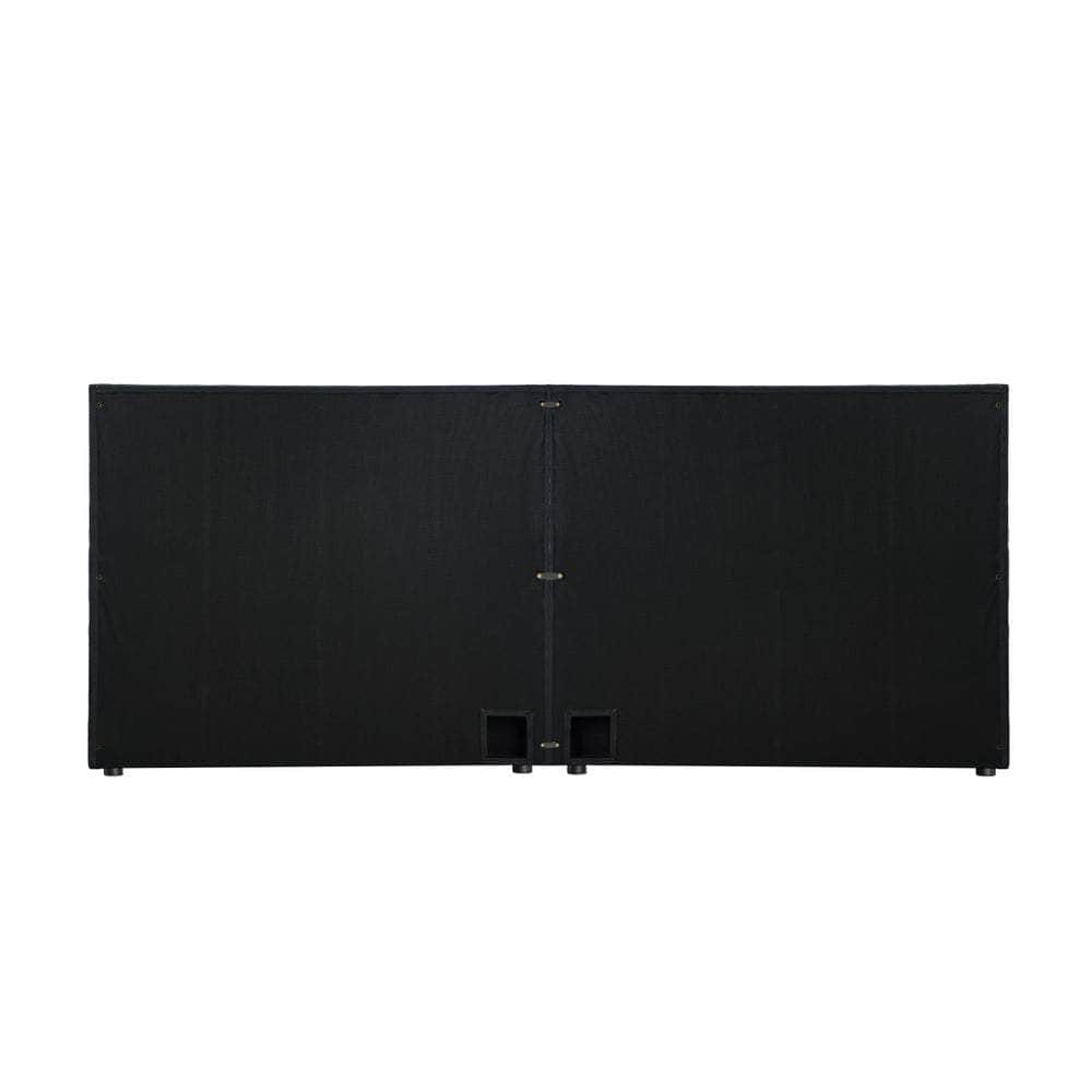Bed Frame Headboard Double Queen King Bedhead Black Leather